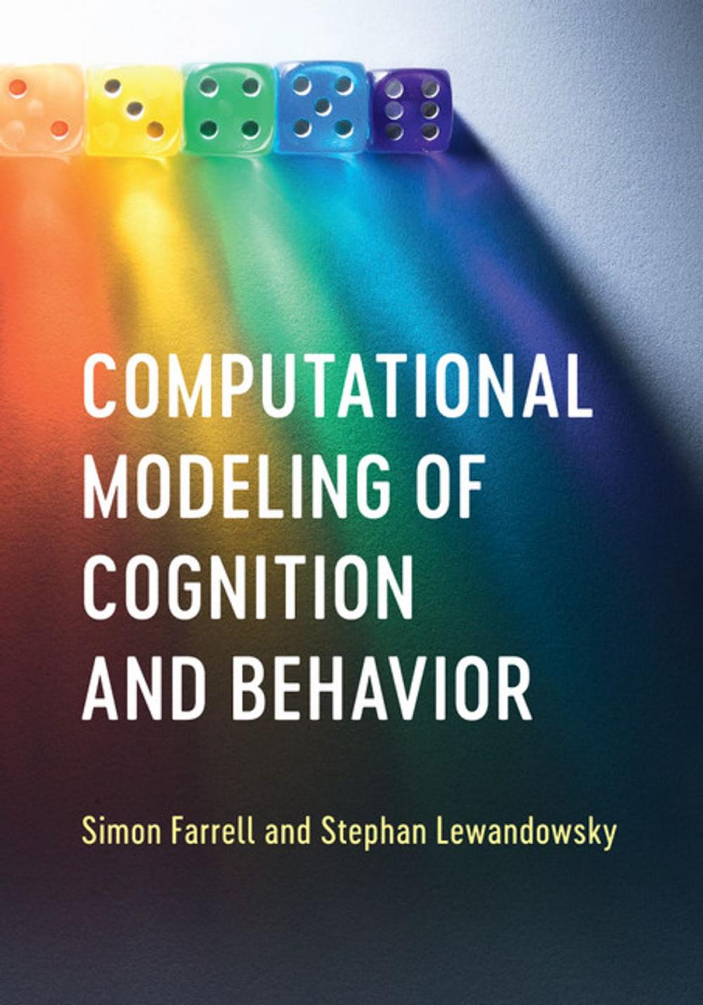 Big bigCover of Computational Modeling of Cognition and Behavior