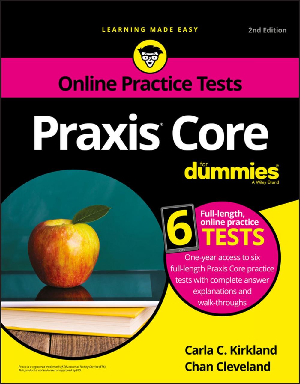 Big bigCover of Praxis Core For Dummies with Online Practice Tests