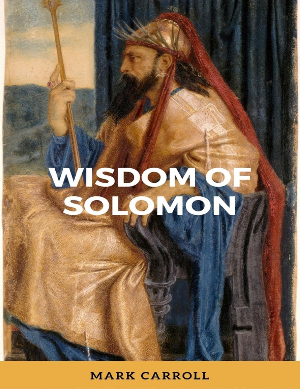 Big bigCover of Wisdom of Solomon