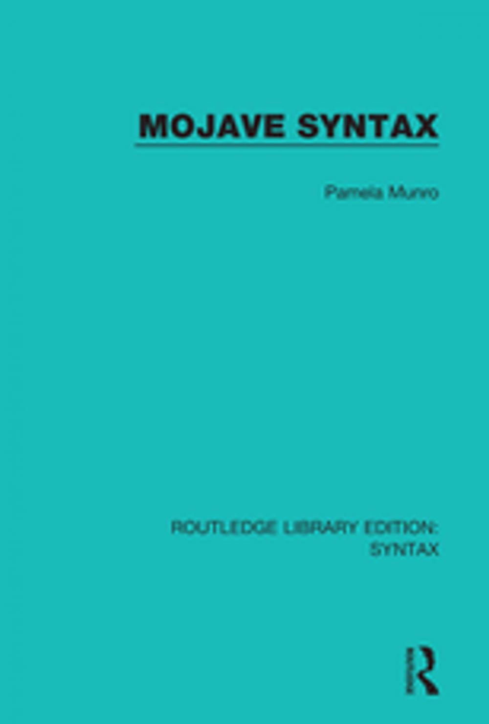 Big bigCover of Mojave Syntax