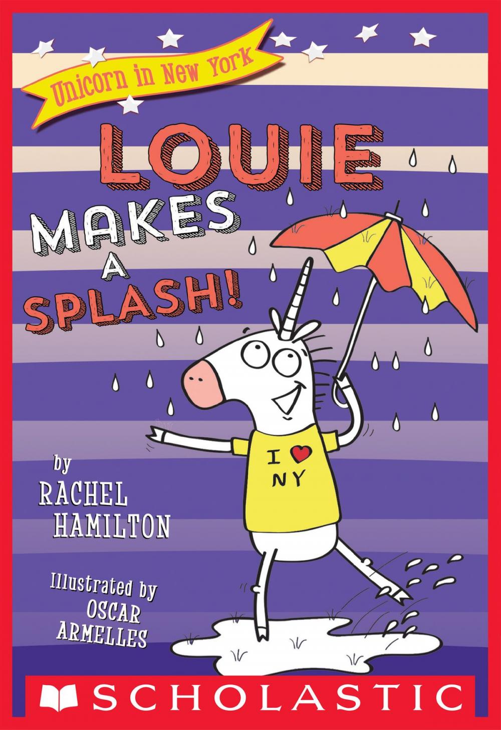 Big bigCover of Louie Makes a Splash! (Unicorn in New York #4)