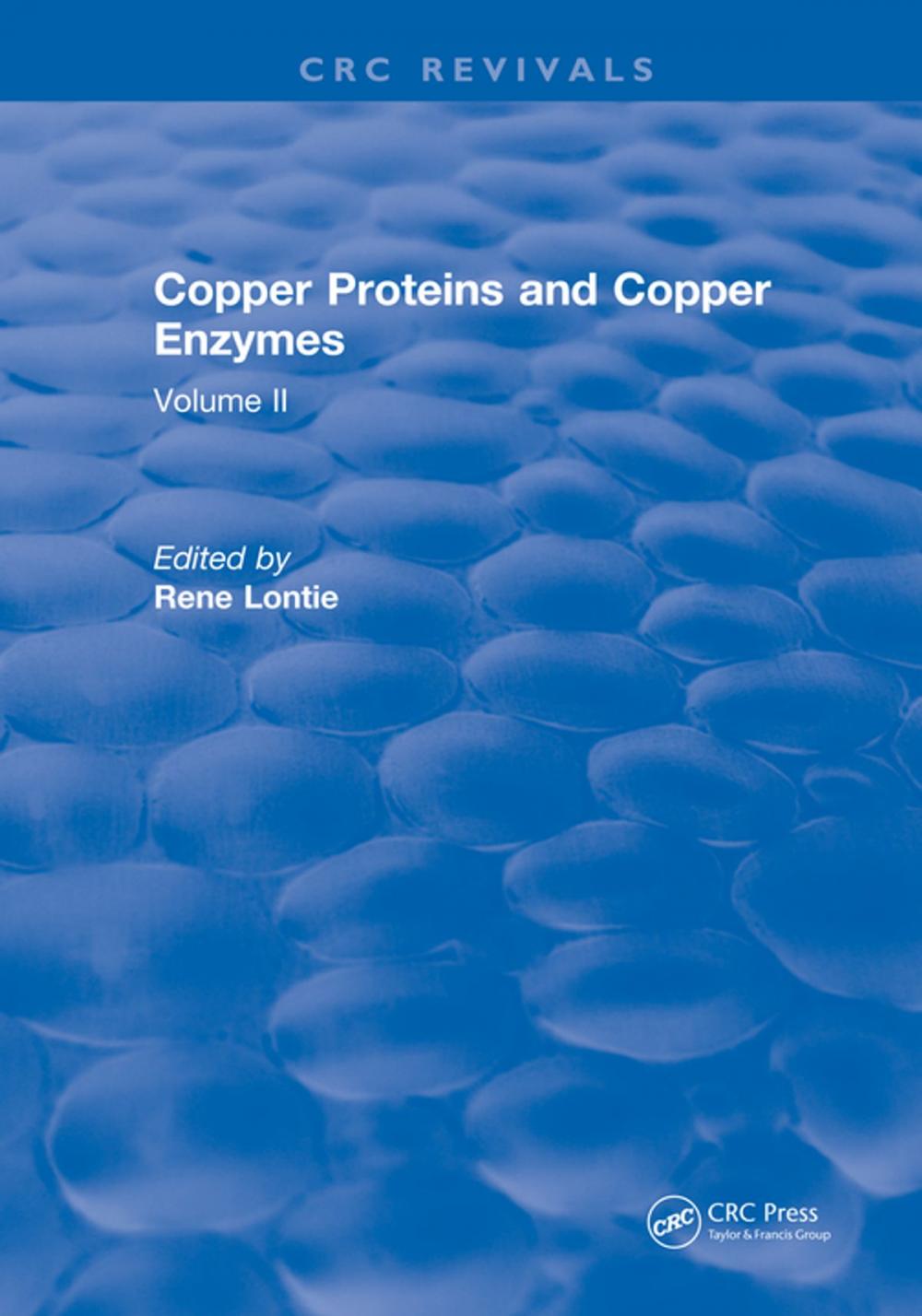 Big bigCover of Copper Proteins and Copper Enzymes