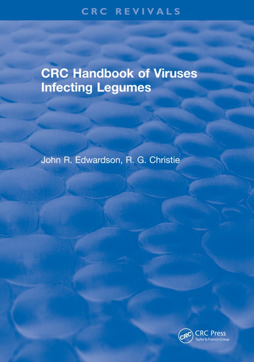 Big bigCover of CRC Handbook of Viruses Infecting Legumes