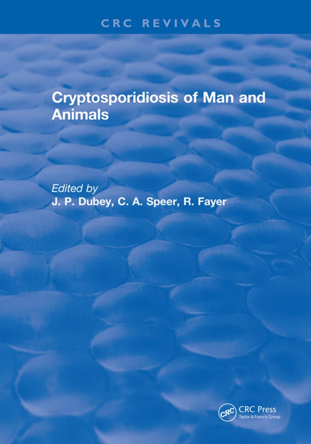 Big bigCover of Cryptosporidiosis of Man and Animals