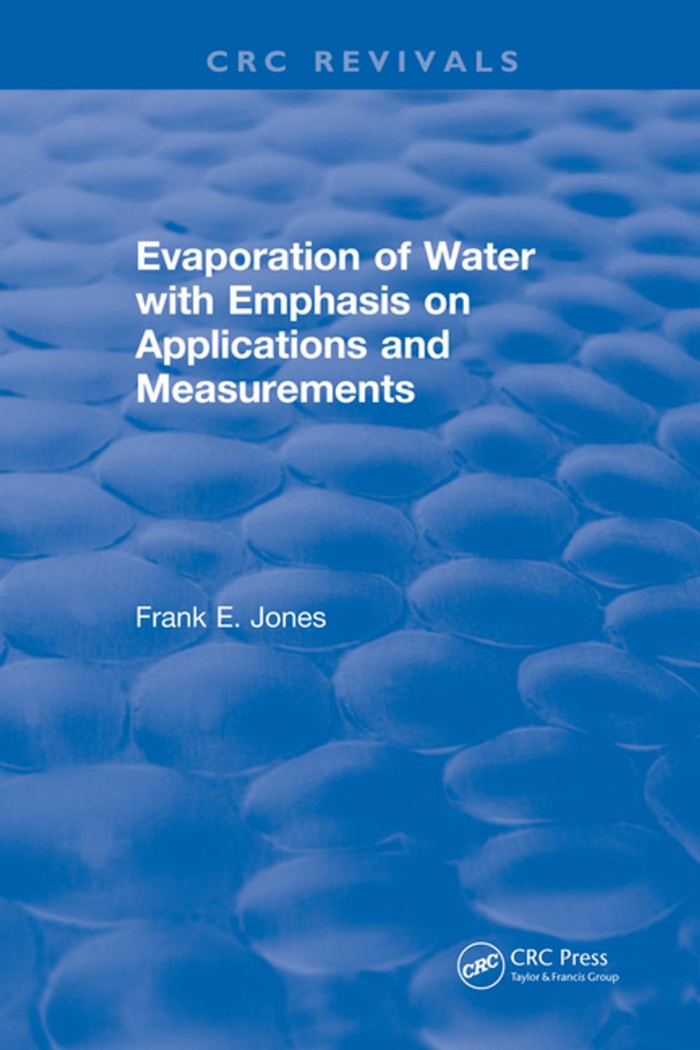 Big bigCover of Evaporation of Water With Emphasis on Applications and Measurements