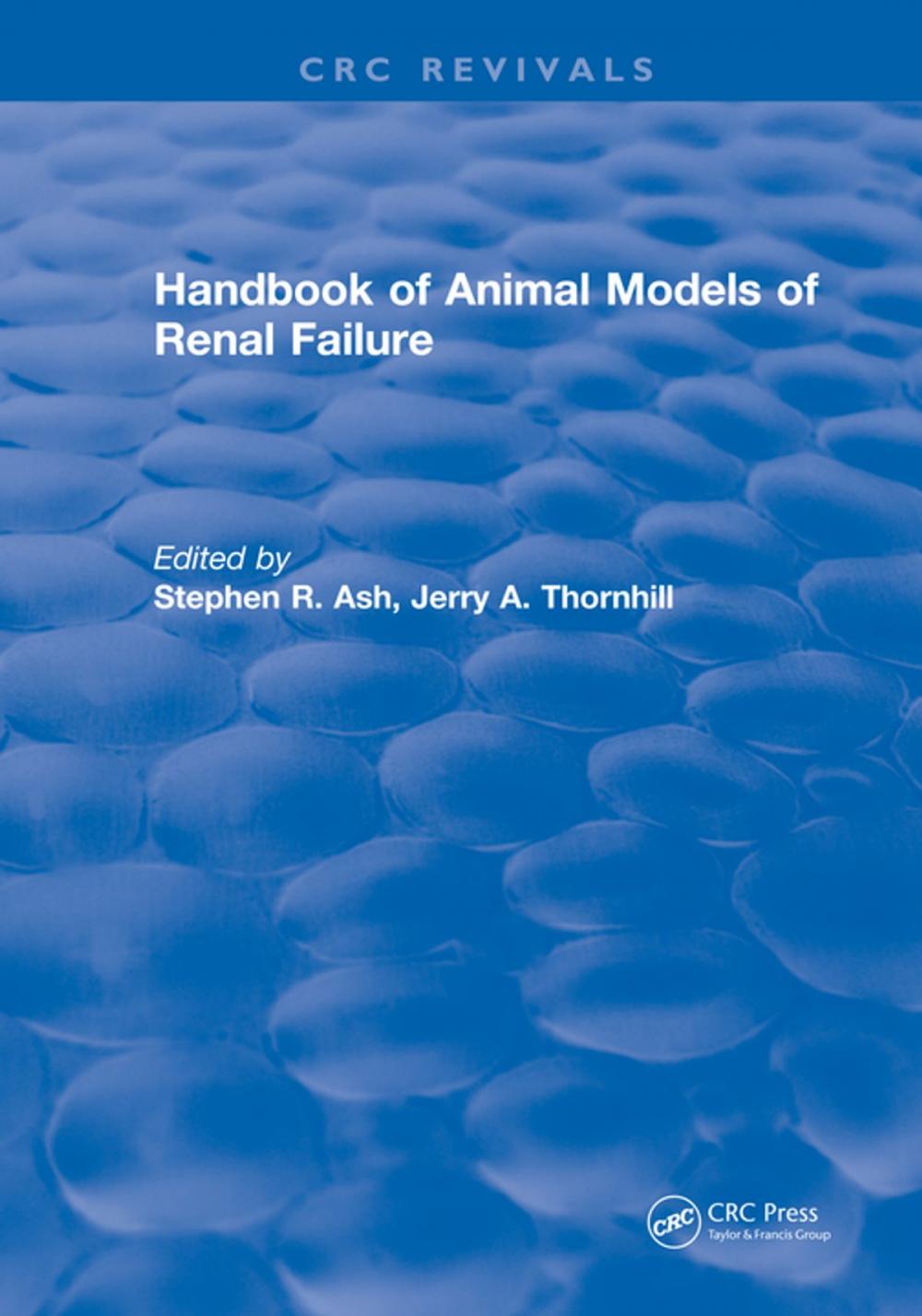 Big bigCover of Handbook of Animal Models of Renal Failure