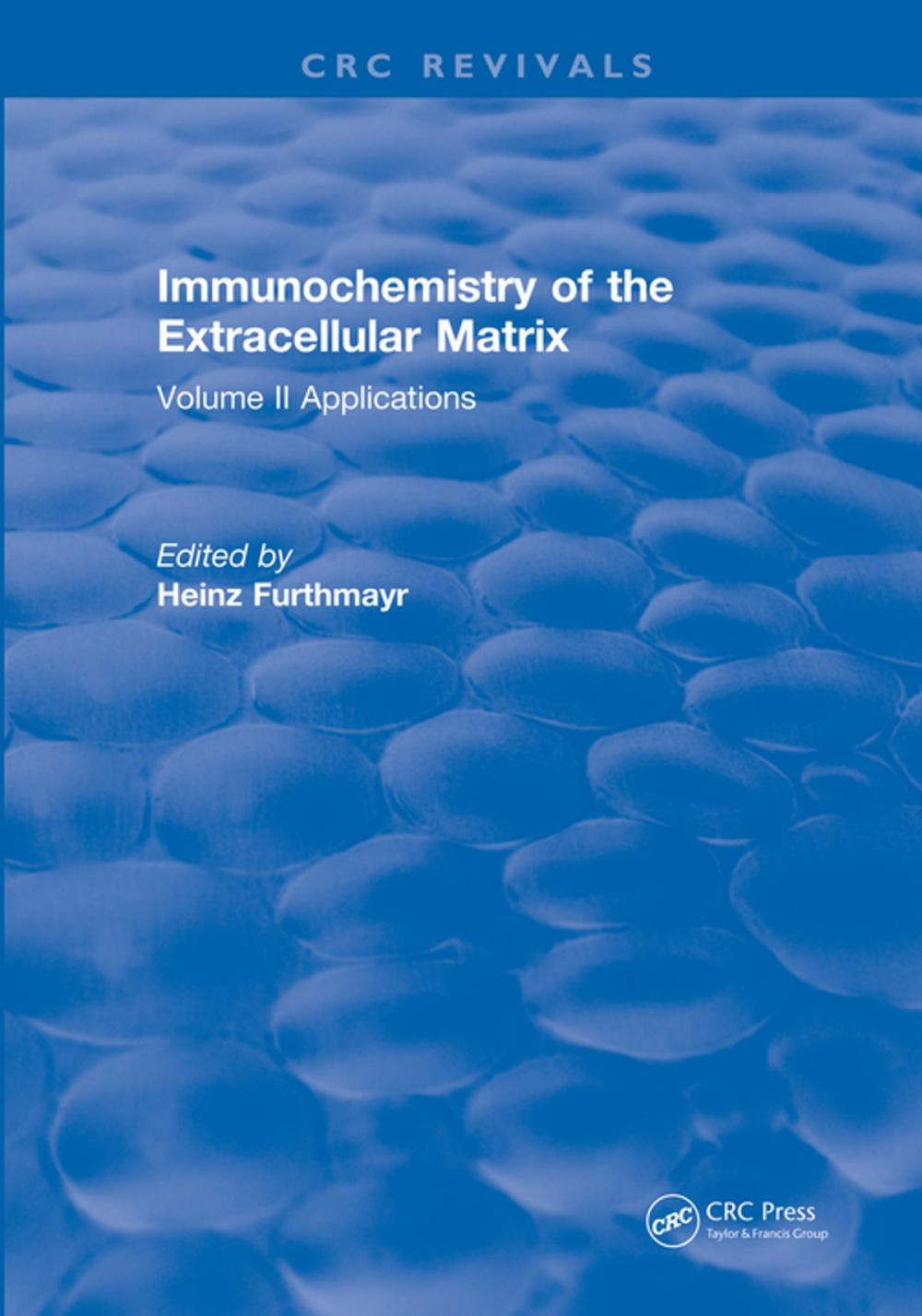 Big bigCover of Immunochemistry Of The Extracellular Matrix