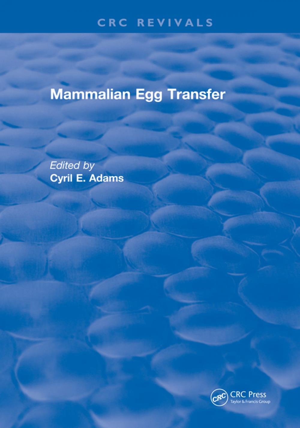 Big bigCover of Mammalian Egg Transfer