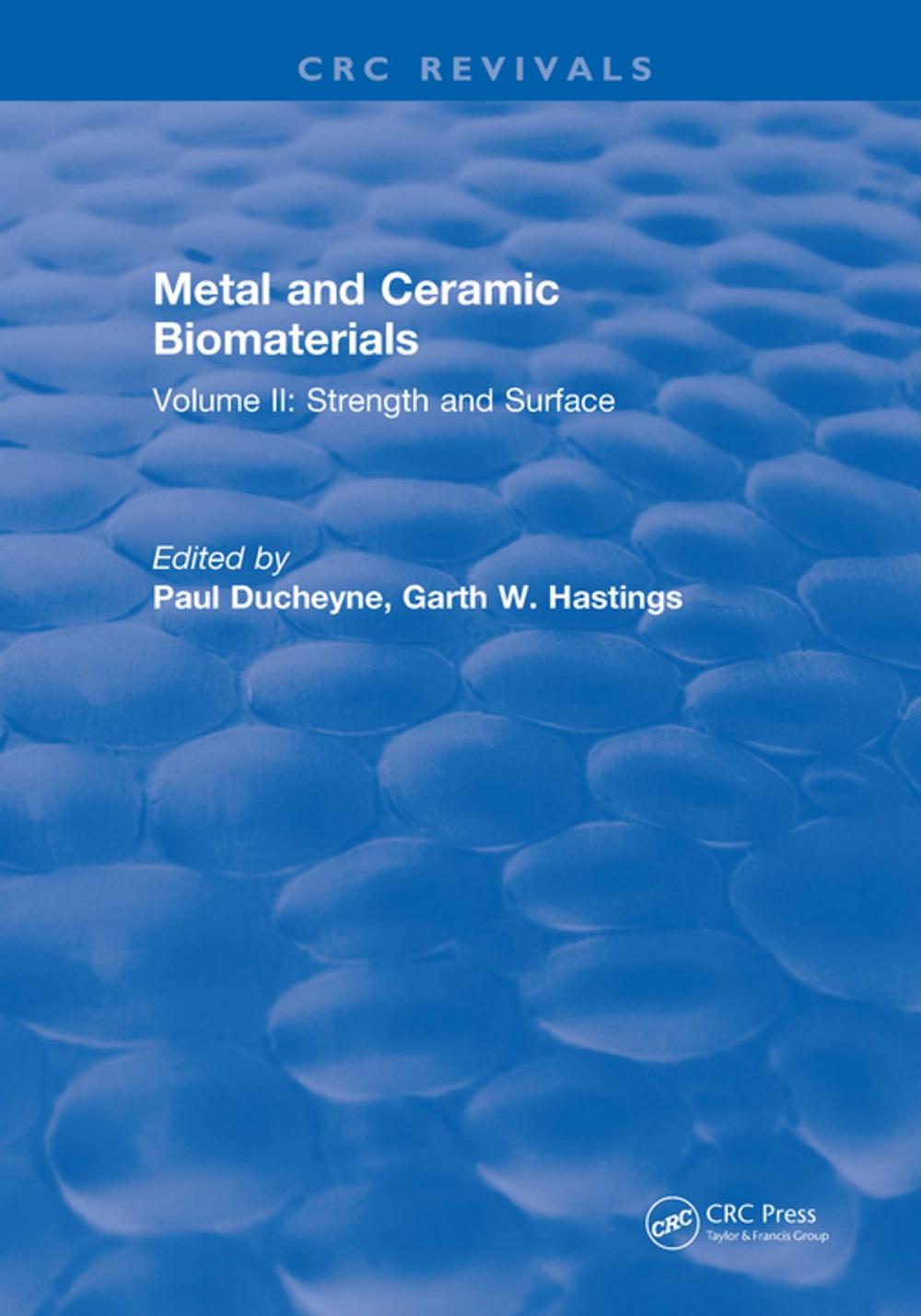Big bigCover of Metal and Ceramic Biomaterials