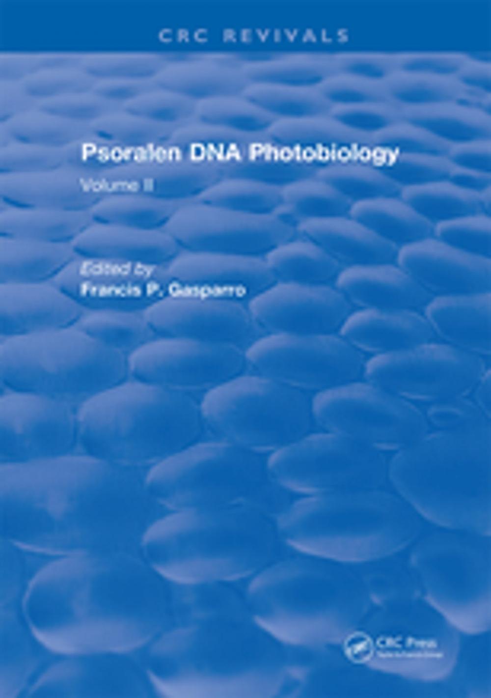 Big bigCover of Psoralen Dna Photobiology