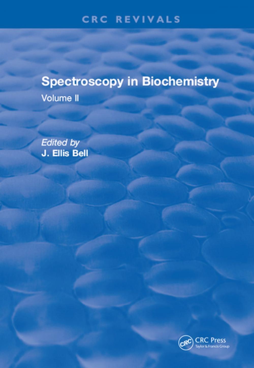 Big bigCover of Spectroscopy in Biochemistry