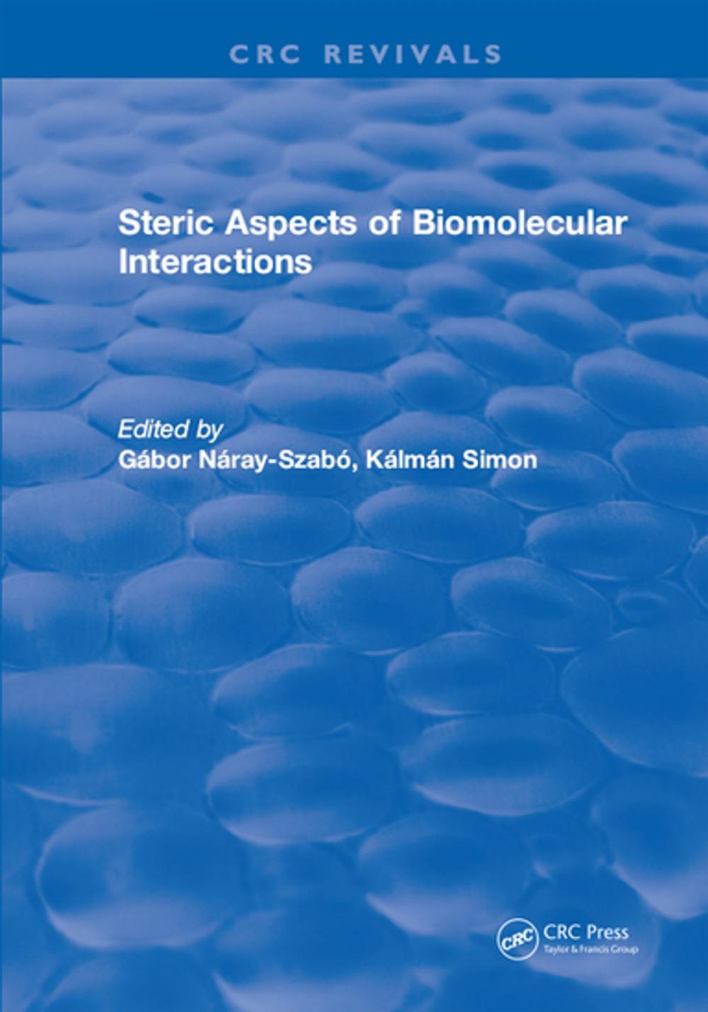 Big bigCover of Steric Aspects Of Biomolecular Interactions