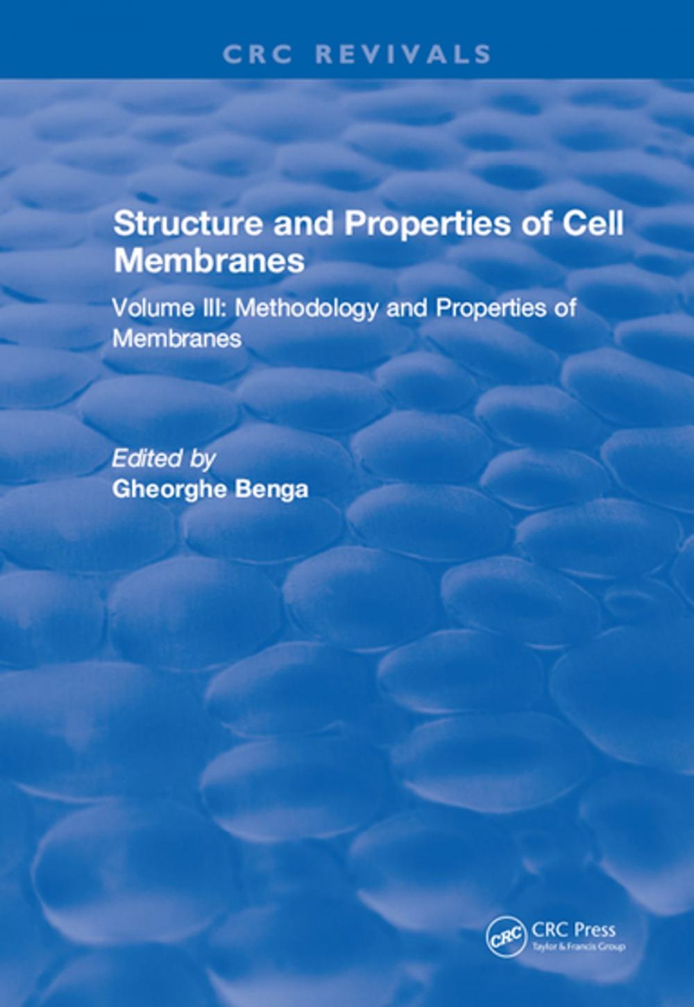 Big bigCover of Structure and Properties of Cell Membrane Structure and Properties of Cell Membranes