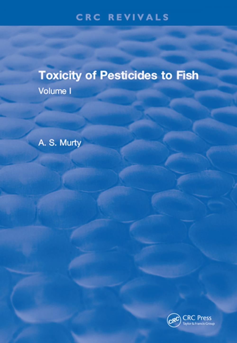 Big bigCover of Toxicity Of Pesticides To Fish