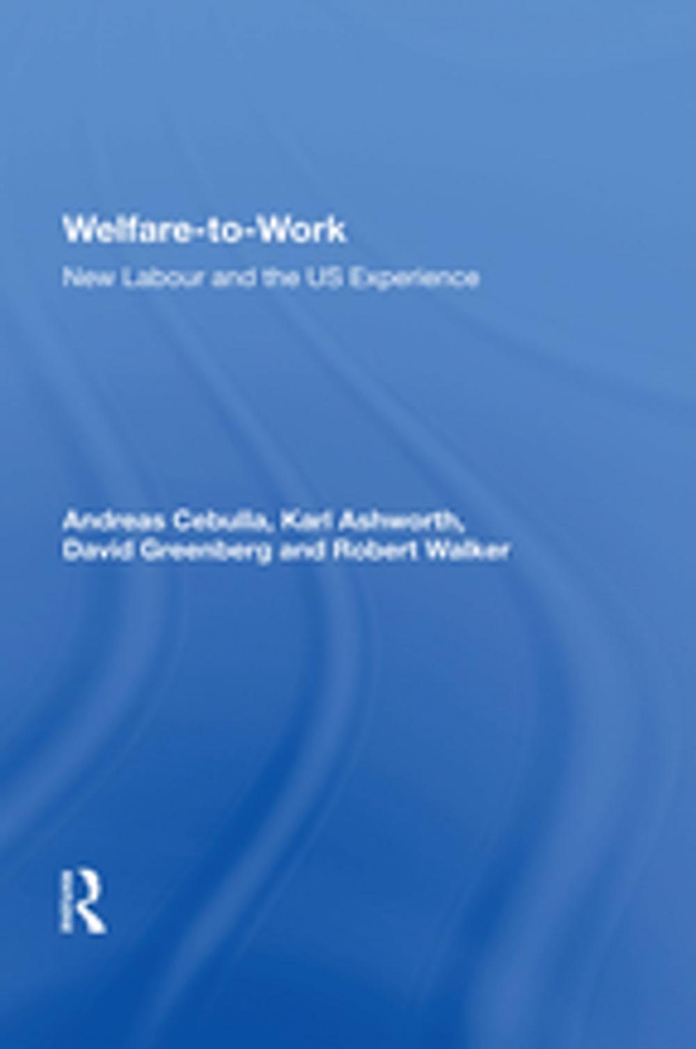 Big bigCover of Welfare-to-Work