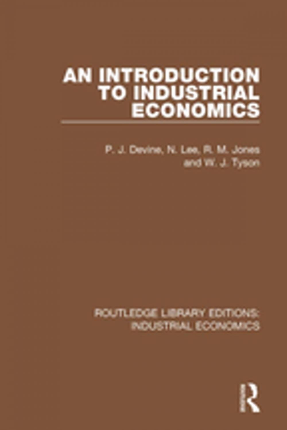 Big bigCover of An Introduction to Industrial Economics