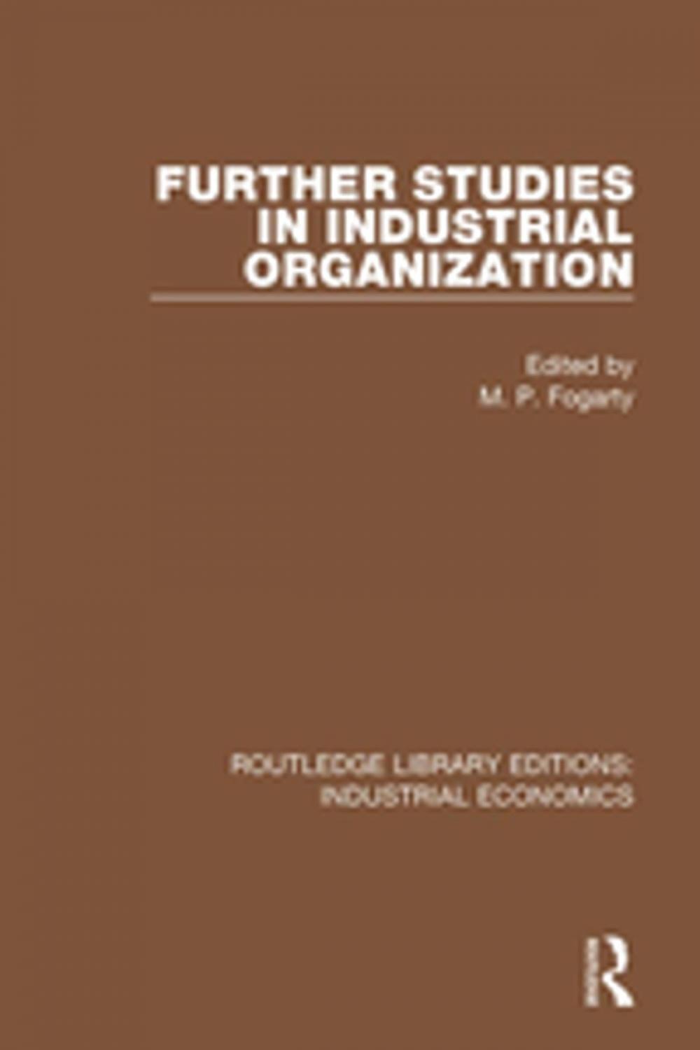 Big bigCover of Further Studies in Industrial Organization