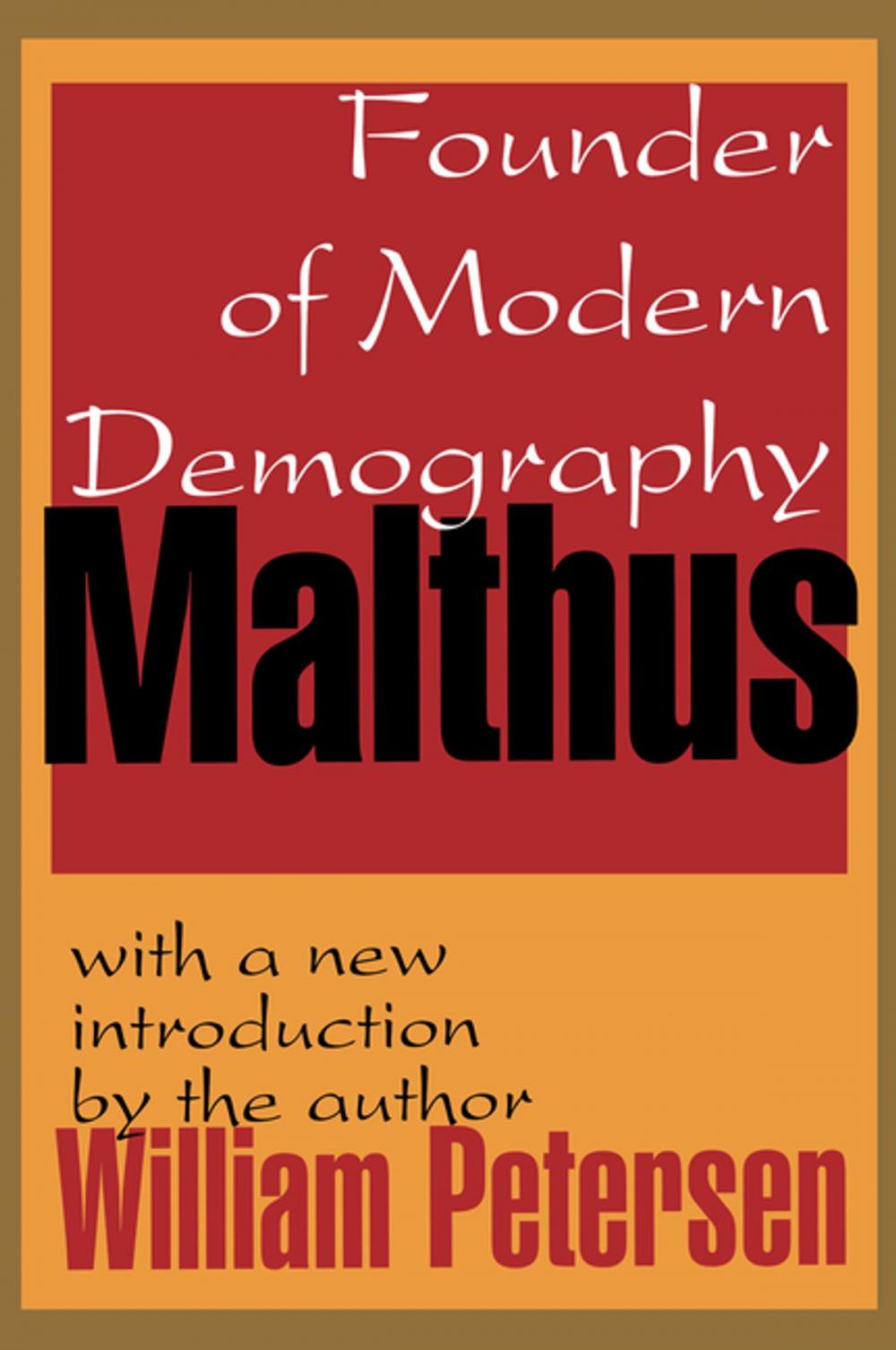 Big bigCover of Malthus