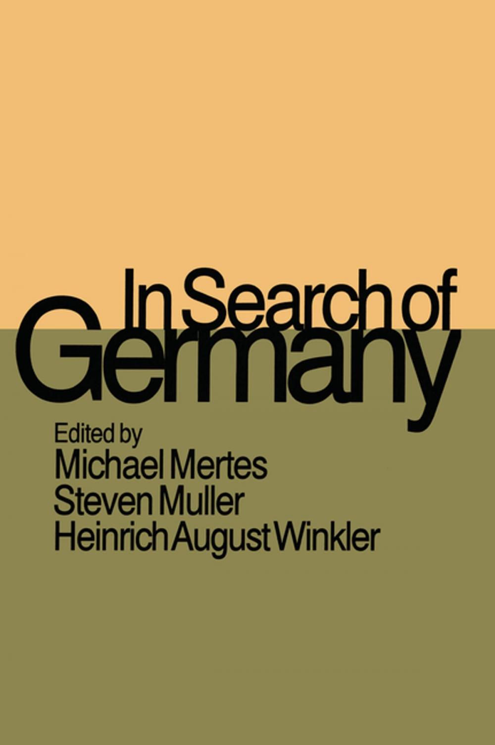 Big bigCover of In Search of Germany