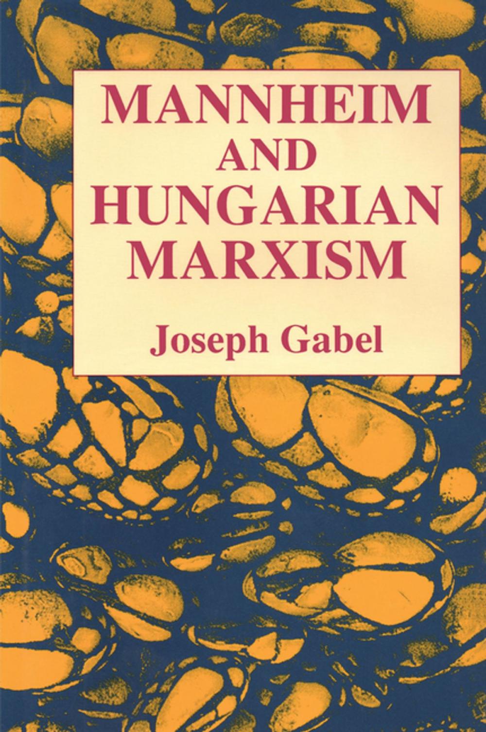 Big bigCover of Karl Mannheim and Hungarian Marxism