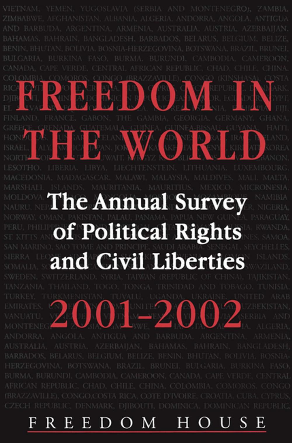 Big bigCover of Freedom in the World: 2001-2002