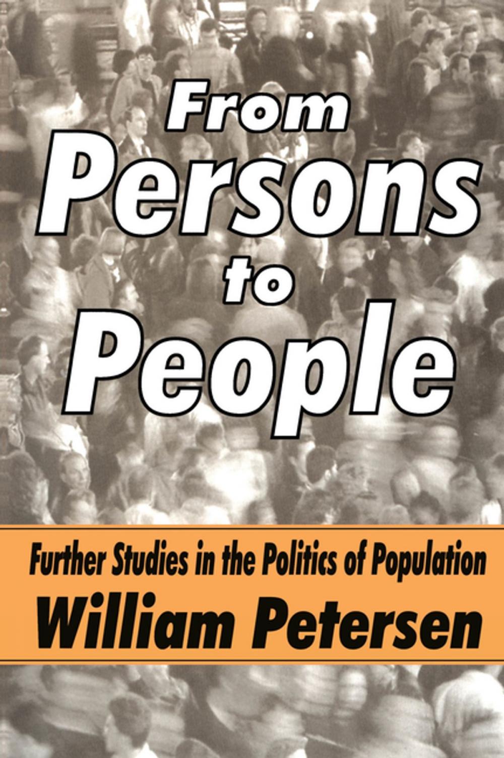 Big bigCover of From Persons to People