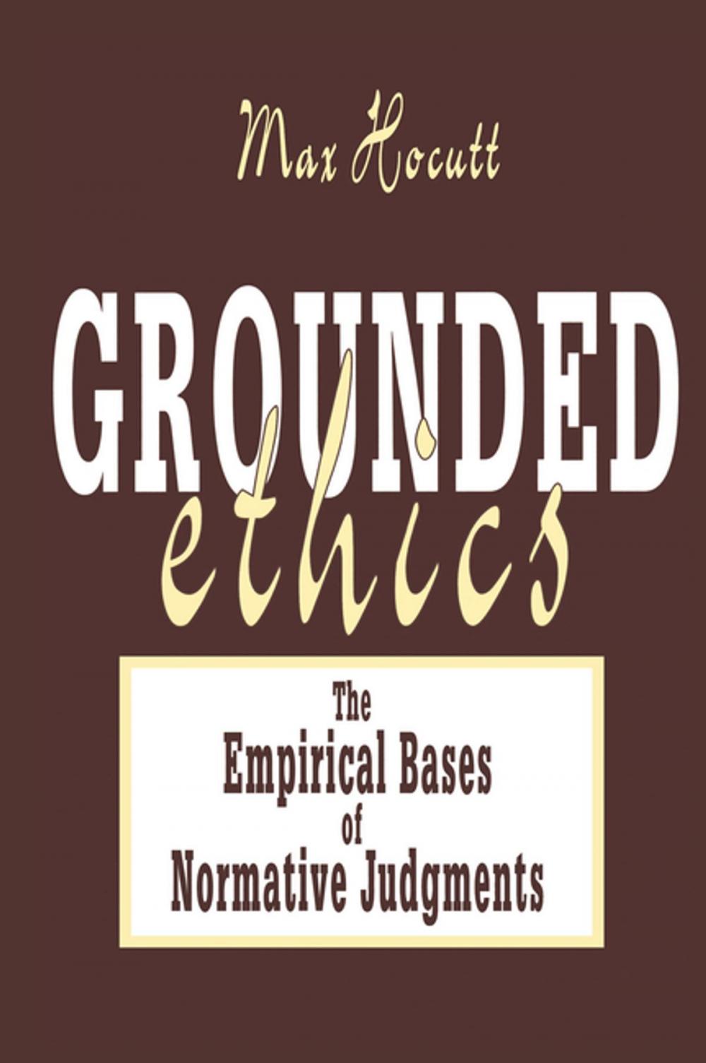 Big bigCover of Grounded Ethics