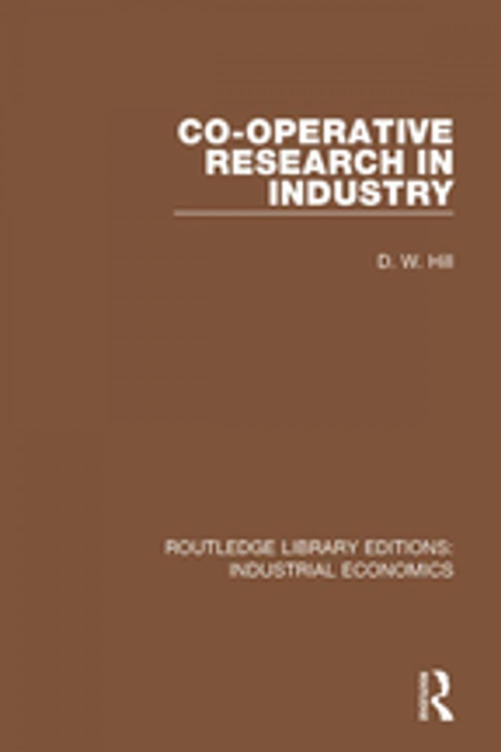 Big bigCover of Co-operative Research in Industry