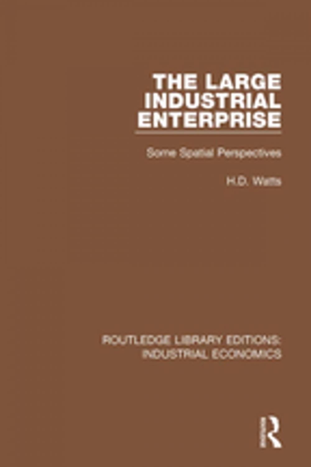 Big bigCover of The Large Industrial Enterprise