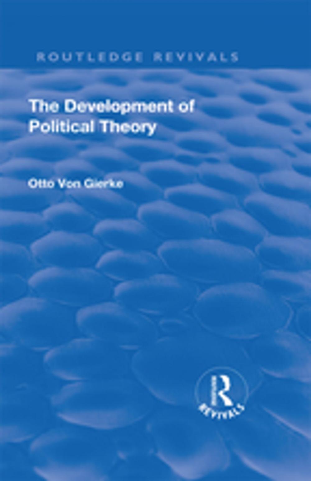 Big bigCover of Revival: The Development of Political Theory (1939)