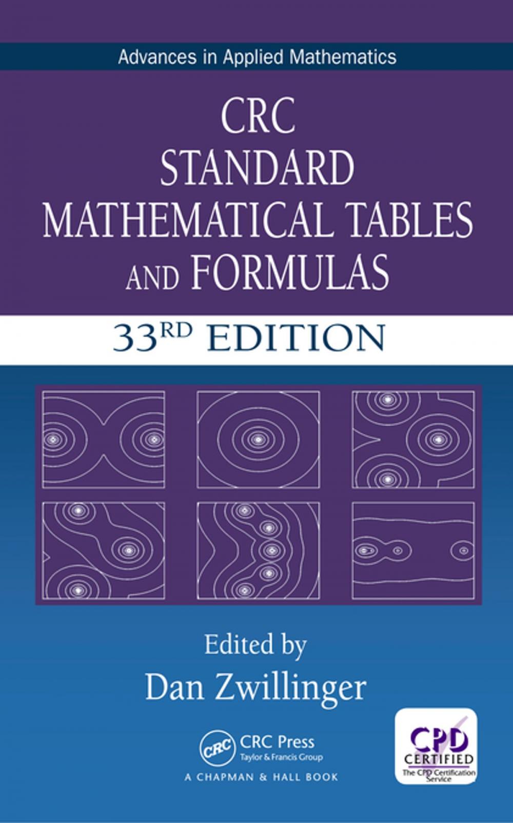 Big bigCover of CRC Standard Mathematical Tables and Formulas