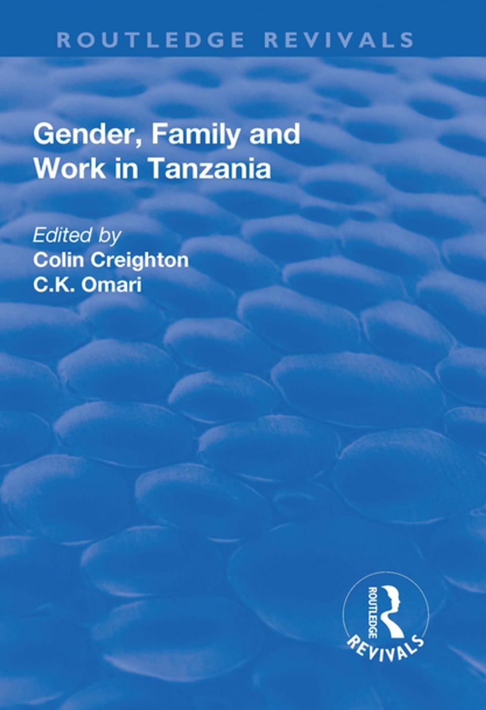 Big bigCover of Gender, Family and Work in Tanzania