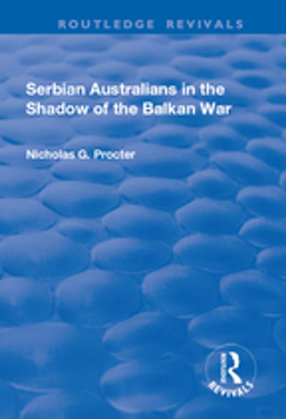 Big bigCover of Serbian Australians in the Shadow of the Balkan War