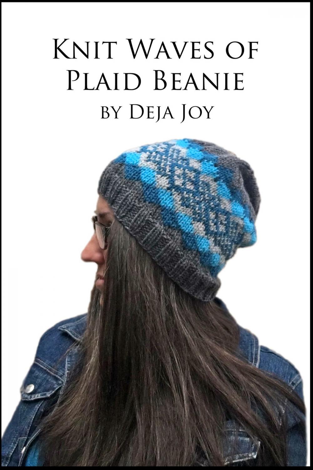 Big bigCover of Knit Waves of Plaid Beanie