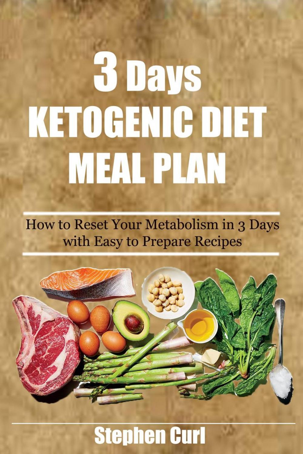 Big bigCover of 3 Days Ketogenic Diet Meal Plan