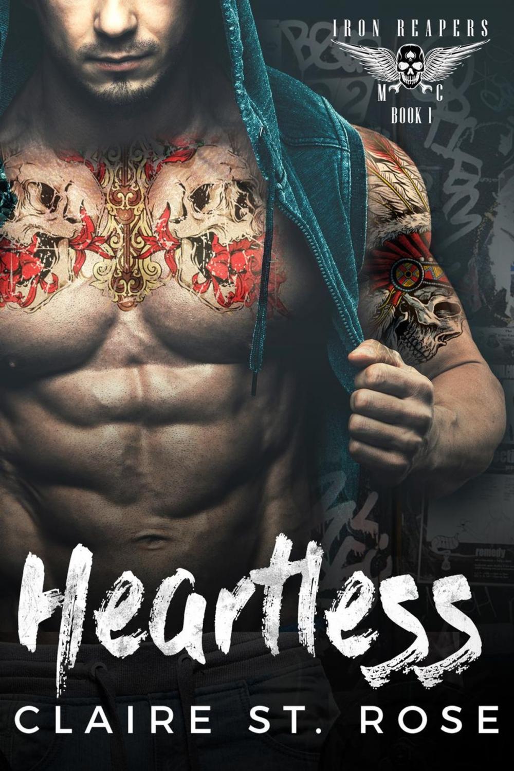 Big bigCover of Heartless: A Bad Boy Baby Motorcycle Club Romance