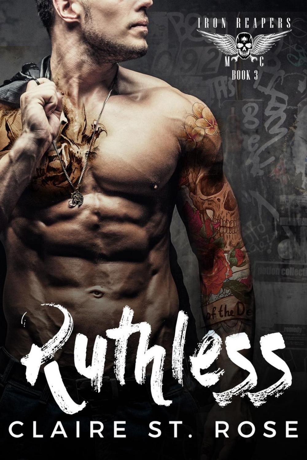 Big bigCover of Ruthless: A Bad Boy Baby Motorcycle Club Romance