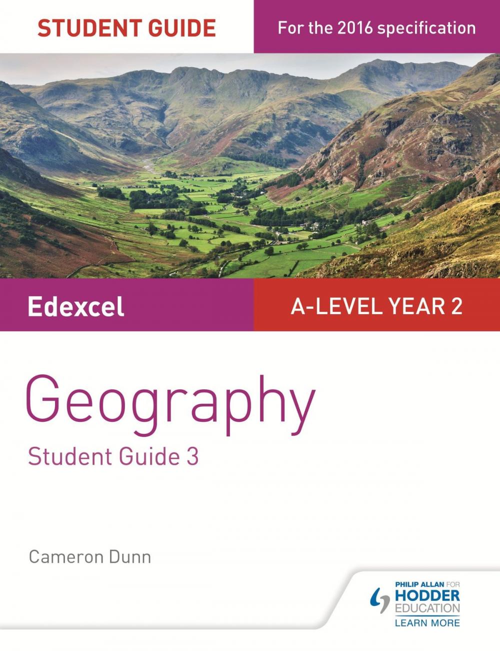 Big bigCover of Edexcel A-level Year 2 Geography Student Guide 3: The Water Cycle and Water Insecurity; The Carbon Cycle and Energy Security; Superpowers