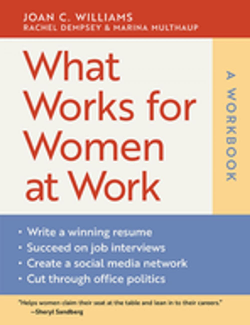 Big bigCover of What Works for Women at Work: A Workbook