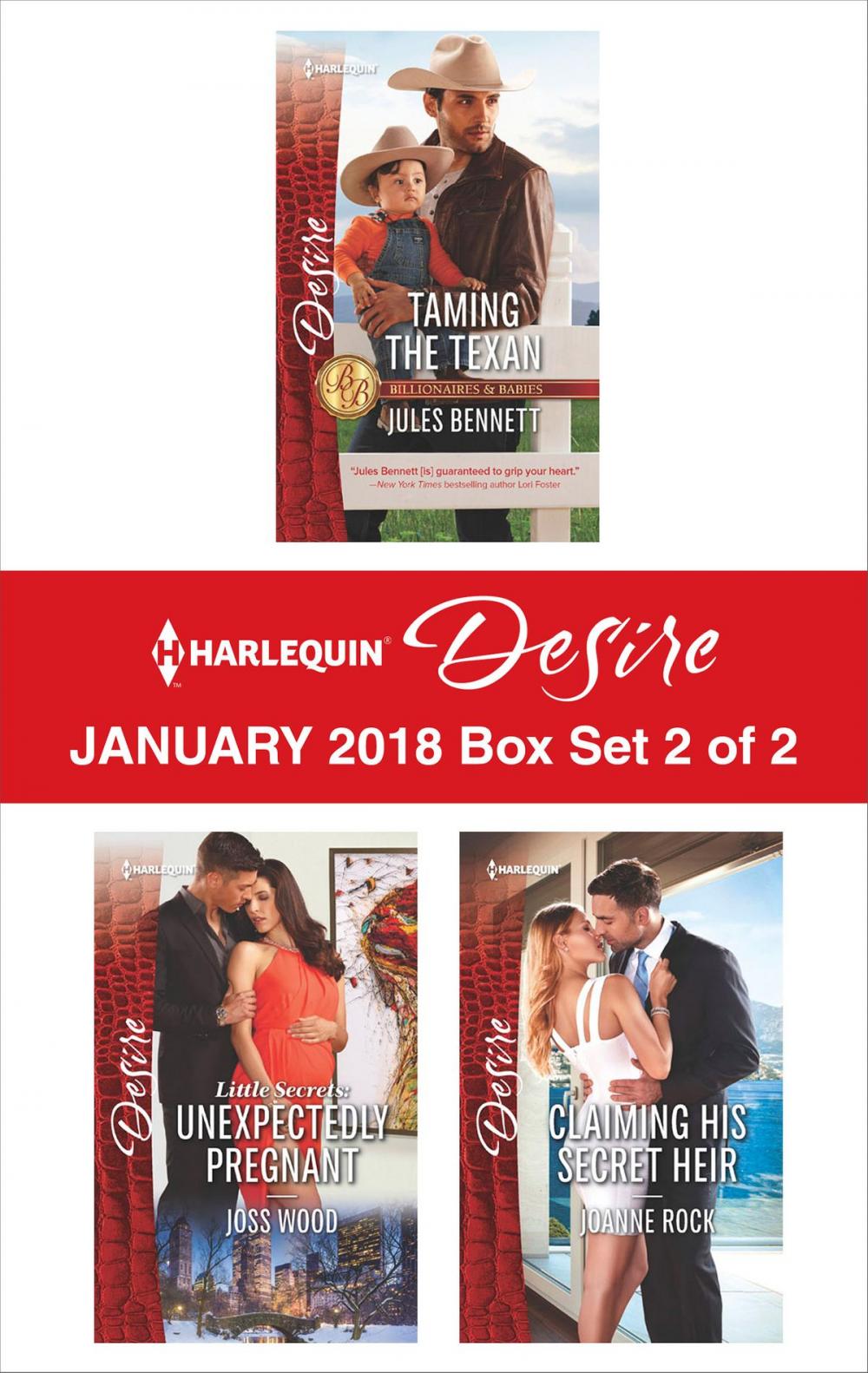 Big bigCover of Harlequin Desire January 2018 - Box Set 2 of 2