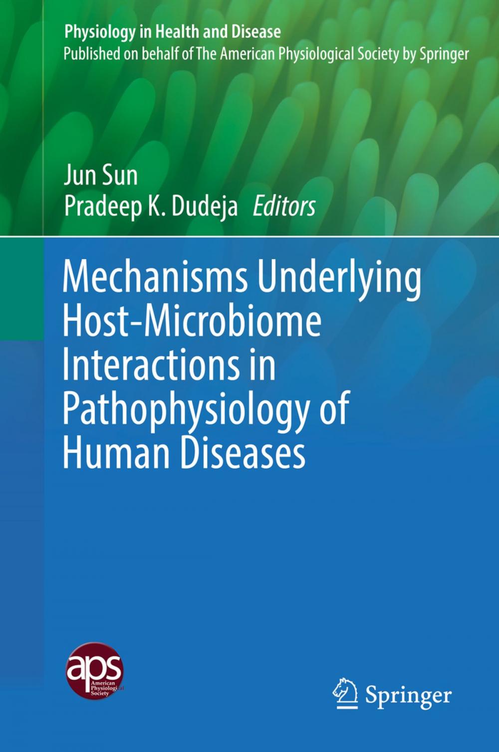 Big bigCover of Mechanisms Underlying Host-Microbiome Interactions in Pathophysiology of Human Diseases