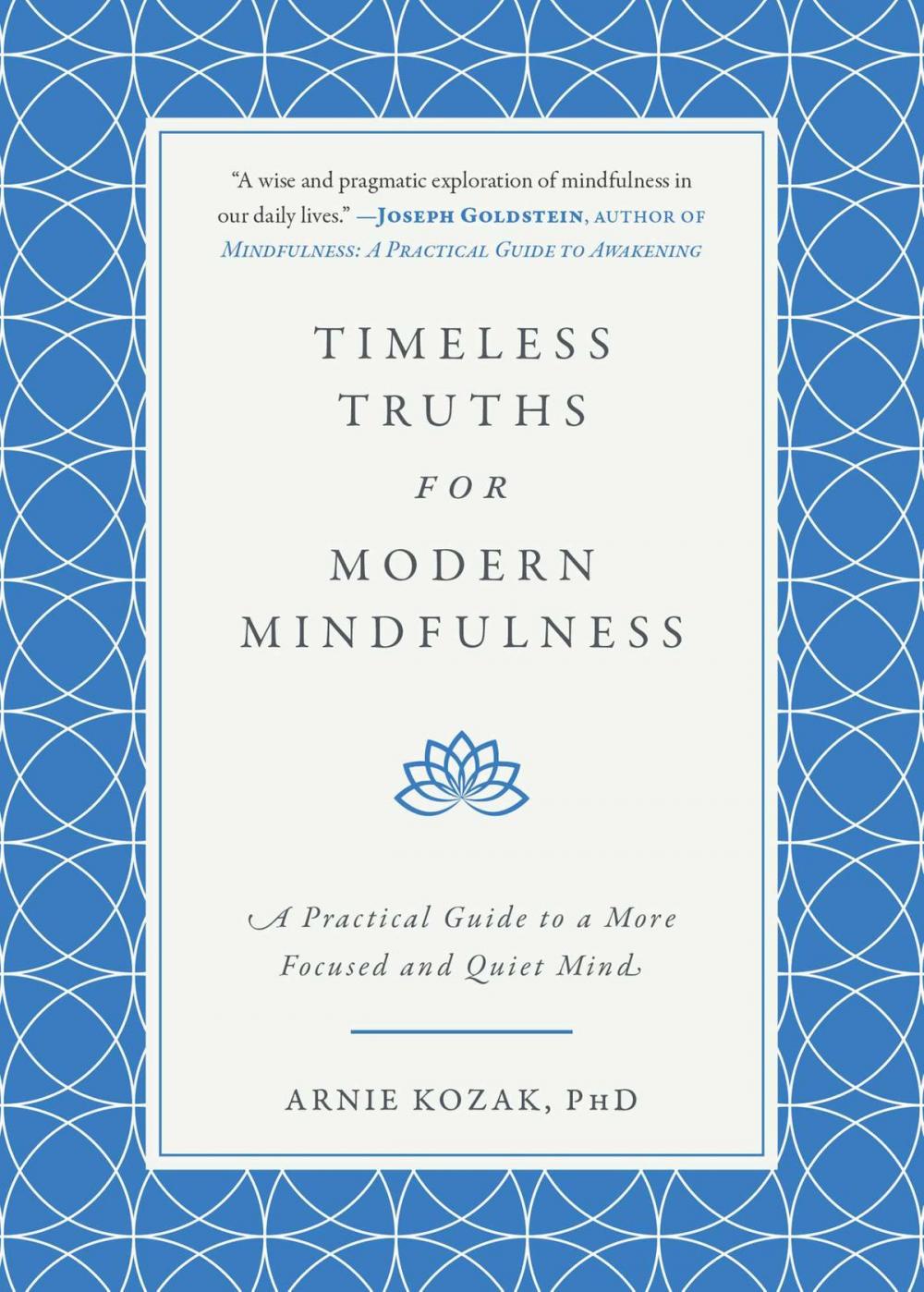 Big bigCover of Timeless Truths for Modern Mindfulness