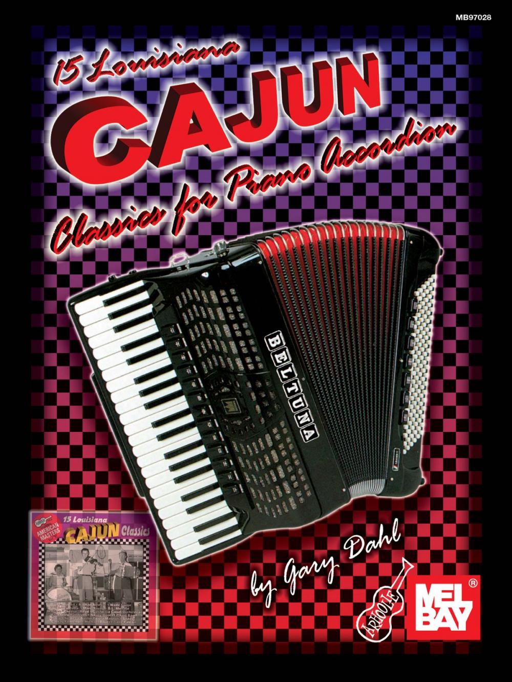 Big bigCover of 15 Louisiana Cajun Classics for Piano Accordion