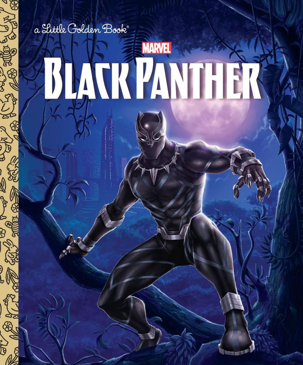 Big bigCover of Black Panther Little Golden Book (Marvel: Black Panther)