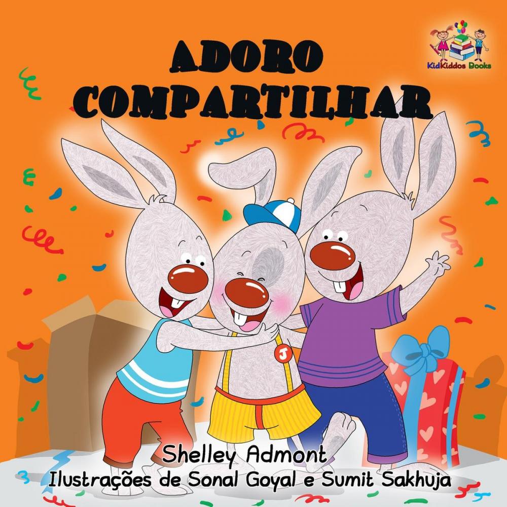 Big bigCover of Adoro compartilhar (I Love to Share) Portuguese Language Children's Book