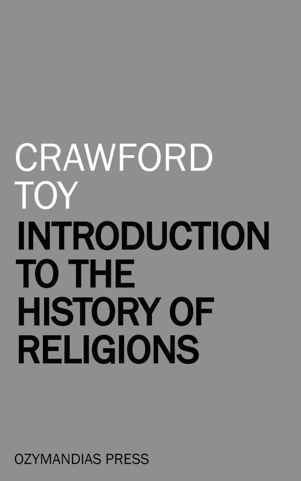 Big bigCover of Introduction to the History of Religions