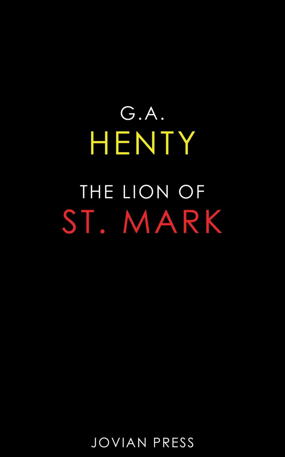 Big bigCover of The Lion of St. Mark