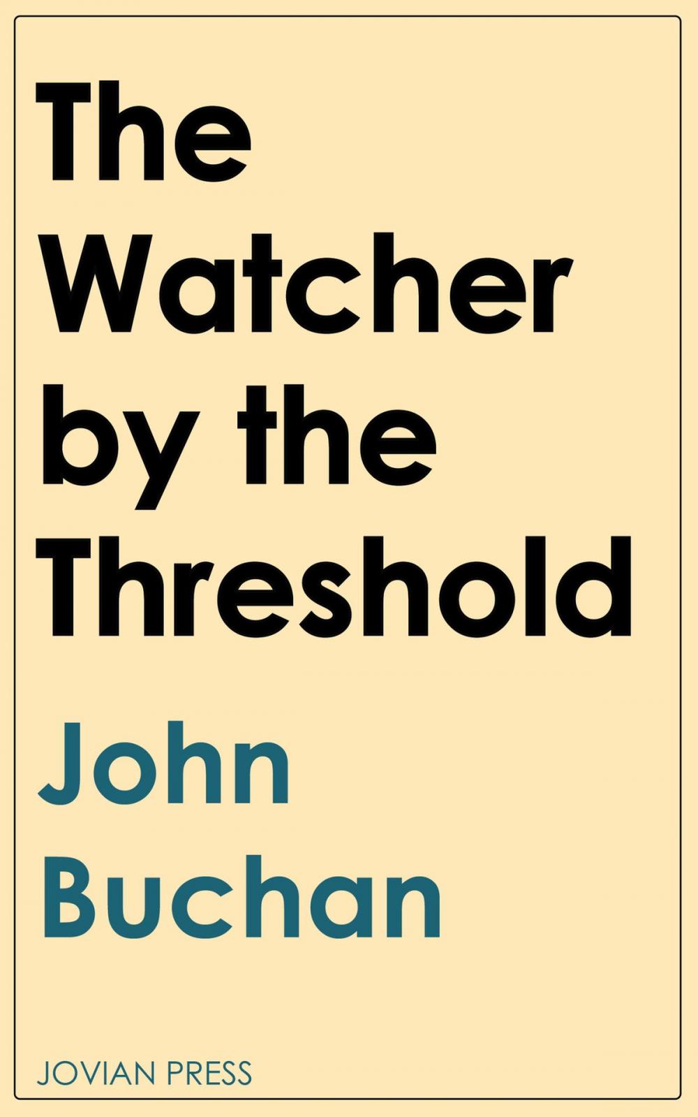 Big bigCover of The Watcher by the Threshold