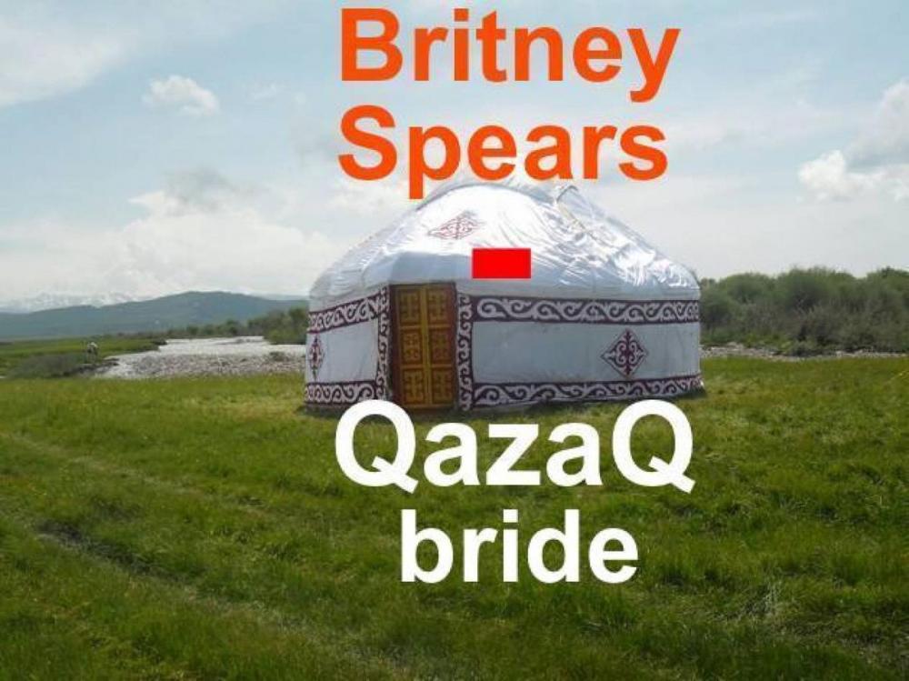 Big bigCover of Britney Spears, QazaQ Bride