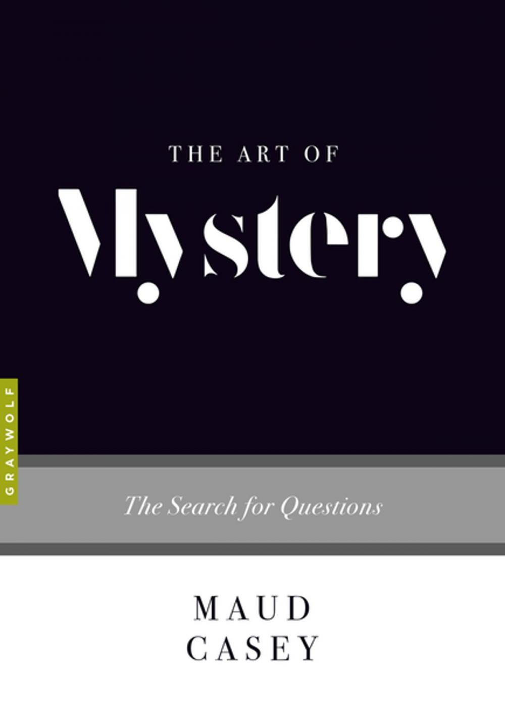 Big bigCover of The Art of Mystery